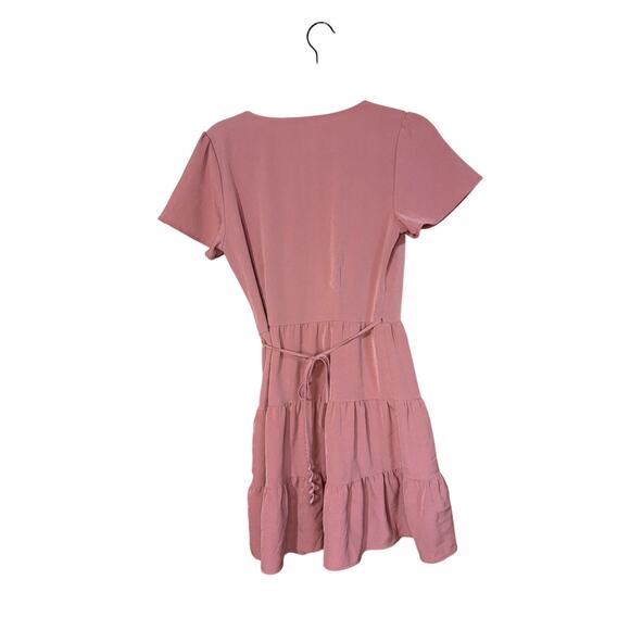 Abercrombie & Fitch Women’s Wrap Dress, Terra Cotta, Size S, EUC - Picture 2 of 4